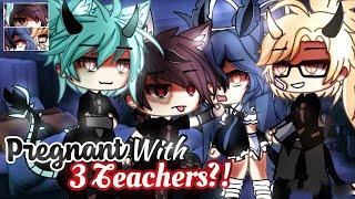 𝑷𝒓𝒆𝒈𝒏𝒂𝒏𝒕 With 3 𝐓𝐞𝐚𝐜𝐡𝐞𝐫𝐬 | GLMM / GCMM | Gacha Life Mini Movie