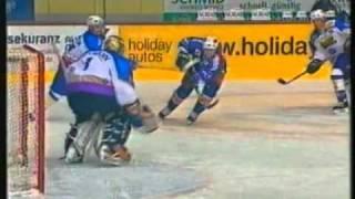 Mike Stevens OT Goal, München Barons vs. Adler Mannheim, DEL-Finale 2001