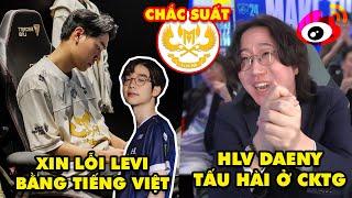 Update LMHT: Umti xin lỗi Levi bằng tiếng Việt, HLV Daeny đậm chất tấu hài CKTG 2024, GAM chắc suất