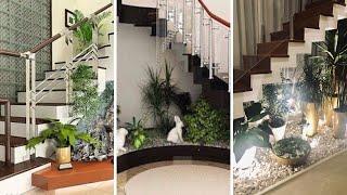 Transforming Small Spaces: Indoor Decor Ideas for a Charming Garden under Stairs!