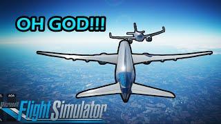 BEST PLAYS AND FUNNY FAILS BY STREAMERS IN MICROSOFT FLIGHT SIMULATOR 2020 - FS2020 Funny Moments