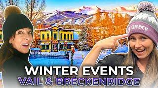 WINTER EVENTS In Vail & Breckenridge COLORADO | Things to do in Breckenridge & Vail | CO Realtor