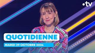 Emission Quotidienne du Mardi 29 Octobre 2024 - Questions pour un Champion