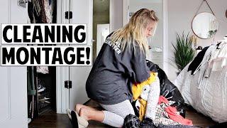 Massive Closest Cleaning Montage + Closet Tour! | Ashley Nichole