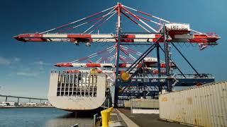 Long Beach Container Terminal at the Port of Long Beach Now Complete