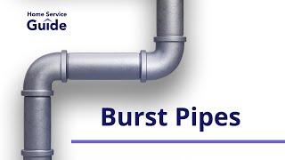 Tips for preventing burst pipes - Home Service Guide Pro