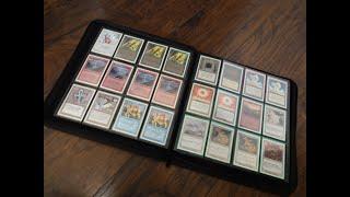 My Personal Magic The Gathering Collection Part 5 - Older Cards Binder   - MTG