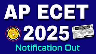 AP ECET -2025 || Notification out || SAIMEDHA KOTI - HYD #ecet2025 #saimedha