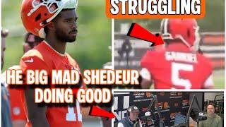 Dillon Gabriel STRUGGLING BAD‼️ BROWNS Insider UPSET Shedeur Sanders Considered 2nd Best QB In Camp