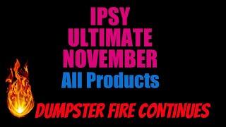 IPSY ULTIMATE NOVEMBER The Funeral has Begun . . .