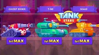 Tank Stars Major Update 3 New Tanks M4A3 T-90 and Ghost Rider v2.9.0