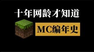 十年網齡才知道的MC編年史，還記得最早玩MC是哪個版本嗎？【十年網齡】 #國電武術館館長