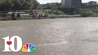 Water levels not too high on the Tennessee River