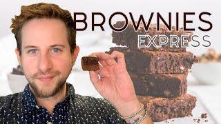 BROWNIES - Super RAPIDOS! Sin manteca y sin chocolate