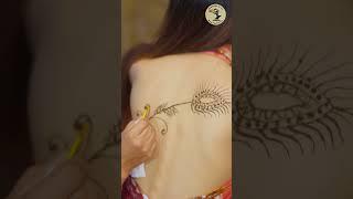 Nelly's ASMR massage with henna art & hair brushing ‍