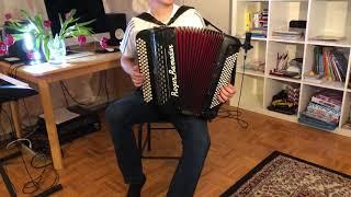 “Neapolitan song” P. Tchaikovsky on Bayan ( button accordion ) Неаполитанская песенка,П.И.Чайковский