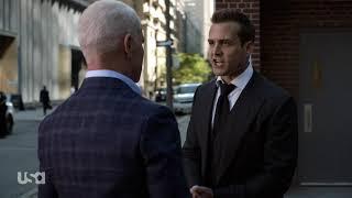 Suits S9 E08 - Harvey punches Cahill out of prison