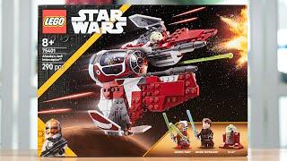 LEGO Star Wars 75401 AHSOKA'S JEDI INTERCEPTOR Review! (2025)