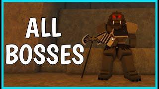 Roblox RUNE SLAYER ALL BOSSES Location [ and BOSS DROPS tutorial ]