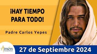 Evangelio De Hoy Viernes 27 Septiembre 2024 l Padre Carlos Yepes l San  Lucas 9,18-22