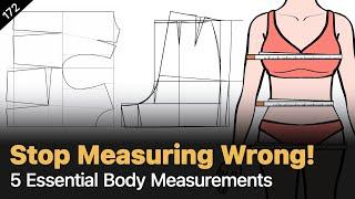 5 Key Measurements For Pattern Drafting & How To Get Them Right