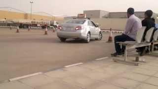 Dallah Driving School Riyadh Saudi Arabia Parallel Parking Test