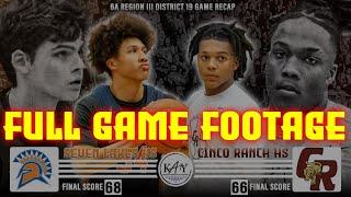 FULL GAME | 6A Region III District 19 | Seven Lakes HS vs Cinco Ranch HS