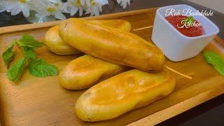 Easy Homemade Corn Dog Recipe / طرز تهیه کورن داگ آمریکای