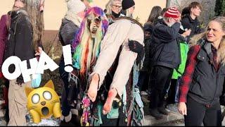 Fasnetsumzug Neuhausen (Enz) Kaltenecker Burghexa, wild witches fasnet party Brauchtum, Fasnet