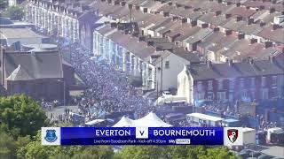 Outside Goodison Park 