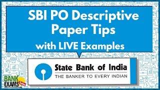 SBI PO Descriptive Paper - Step by Step Exam Strategy