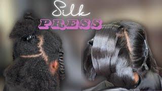 The Ultimate Silk Press Transformation