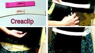 Cut Your Hair at Home || CREACLIP || I Cut my Daughter's Hair || With English  Subtitles