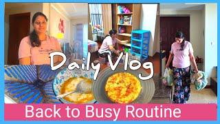 Simple Daily Routine for Family|DIY Hairpack|Quick Lunchbox|home cleaning & Organize