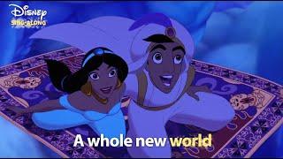 A Whole New World | Aladdin Lyric Video | DISNEY SING-ALONGS