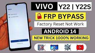 Vivo Y22 | Y22s Android 14 Frp Bypass Without Pc | Vivo (V2206/V2207) Google Account Bypass