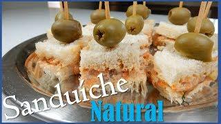 MINI SANDUÍCHE NATURAL PARA FESTAS - Comida Arretada