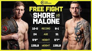 TITLE DEFENCE ON HOME SOIL 󠁧󠁢󠁷󠁬󠁳󠁿 | Jack Shore VS. Scott Malone | FREE FIGHT | UFC Fight Night