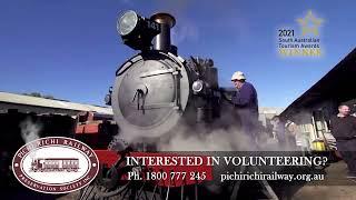 Pichi Richi Railway, an insight into volunteering on our SA Tourism Award Winning railway