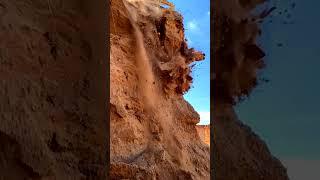 RC Excavator Working During collapse  Accident  #shorts #rcexcavator #macinary_work