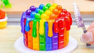 Beautiful Miniature Colorful Cake  Best of Miniature Rainbow KITKAT Pop It Cake | Lotus Cakes