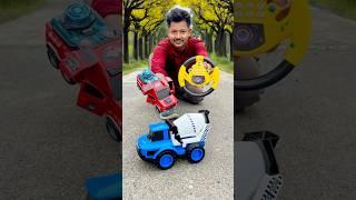 New Police car & RC Construction Truck Unboxing