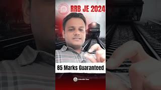 RRB JE 2024 |85 Marks सिर्फ यहाँ से आया, CBT-2  #rrb #rrbje #studytips #shhreshthclass #motivation