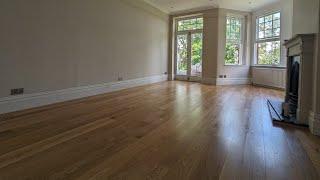 Random Width Floor Engineered Oak Boards with Sound Insulation, Riverview Gardens SW13