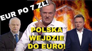 KURS EUR USD PO ZA 7 PLN! POLACY SPRZEDAJĄ EURO DOLARY! PLN ZŁOTY TRACI DO XAU EURO