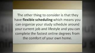 Accelerated Degree Programs Online -- How Fast Can You Earn A Bachelors Degree Right Now