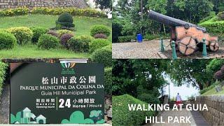 WALKING:GUIA HILL MUNICIPAL PARK MACAU |Arlyn Aquino Vlog