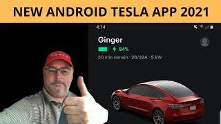 Tesla Android & iOS App Update 2021 #Shorts