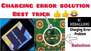 how to fix itel 2160 charging error, charging error solution part 2, || DE GREAT TECH