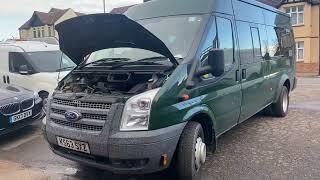 Ford Transit Minibus Pre inspection video